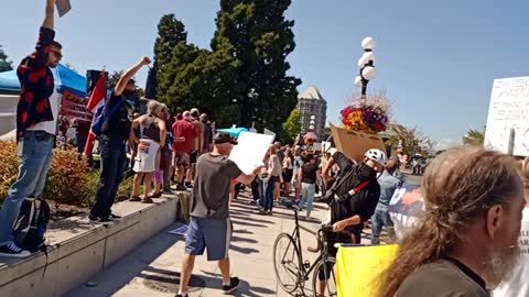 Victoria BC demands freedom