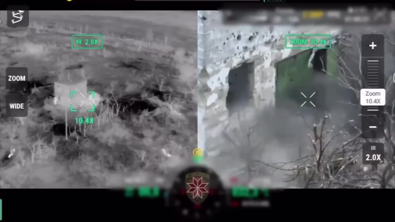 An episode of close combat in the Avdiyiv direction