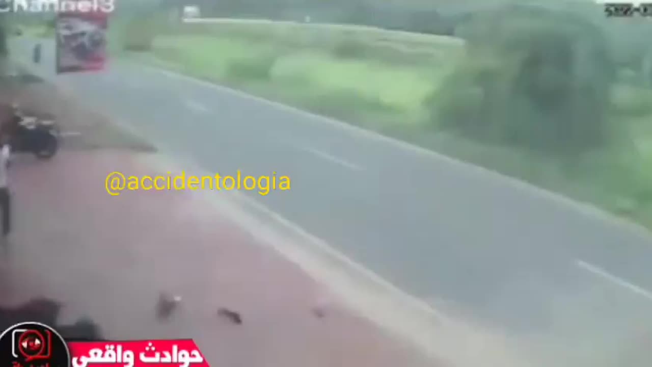 Man Flies At Camera Like 3D Movie Debris