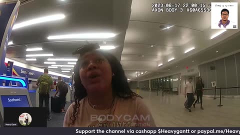 Entitled 21 Year Old With Problematic Ponytail Melts Down In Airport After Missing Flight!!!