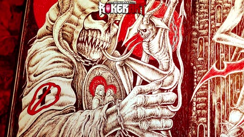 Real Graphic Artwork done the old school way RokerArt.com