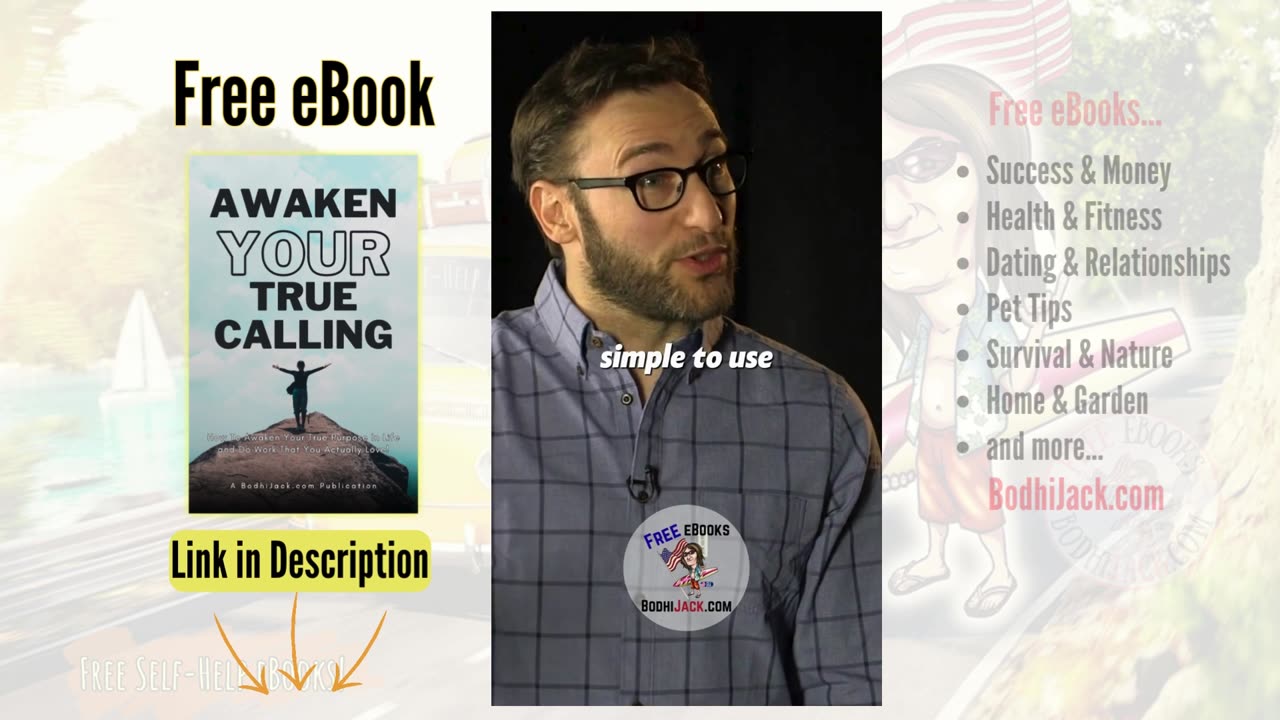 Simon Sinek on your WHY. FREE eBook - Awaken Your True Calling