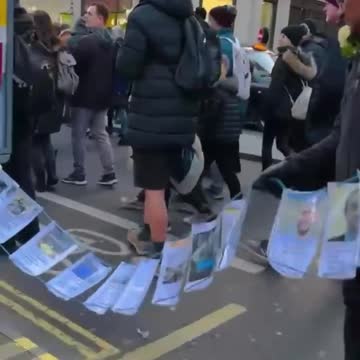 British people display some of the dead from the vaxx.