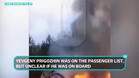 Prigozhin Crash On Cam