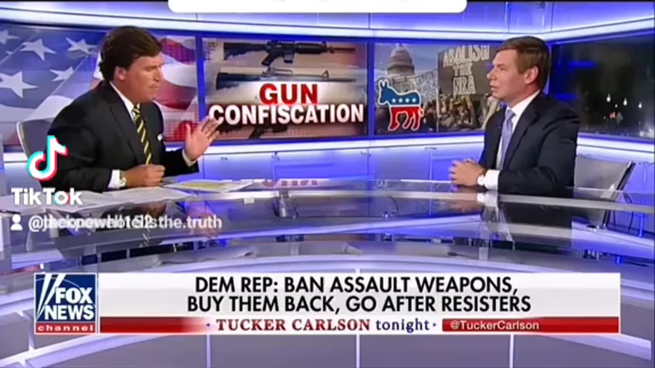 Tucker Carlson/Swalwell Turning Americans Into Criminals