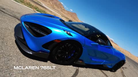 GoPro Racing F1 Driver Daniel Ricciardo's McLaren 765LT with HERO11 Black Mini