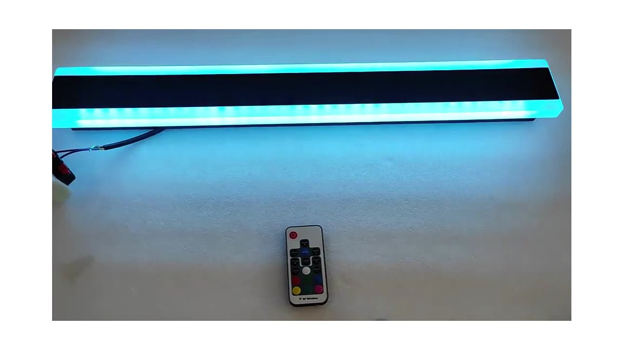 Linear Strip RGB LED Wall Light