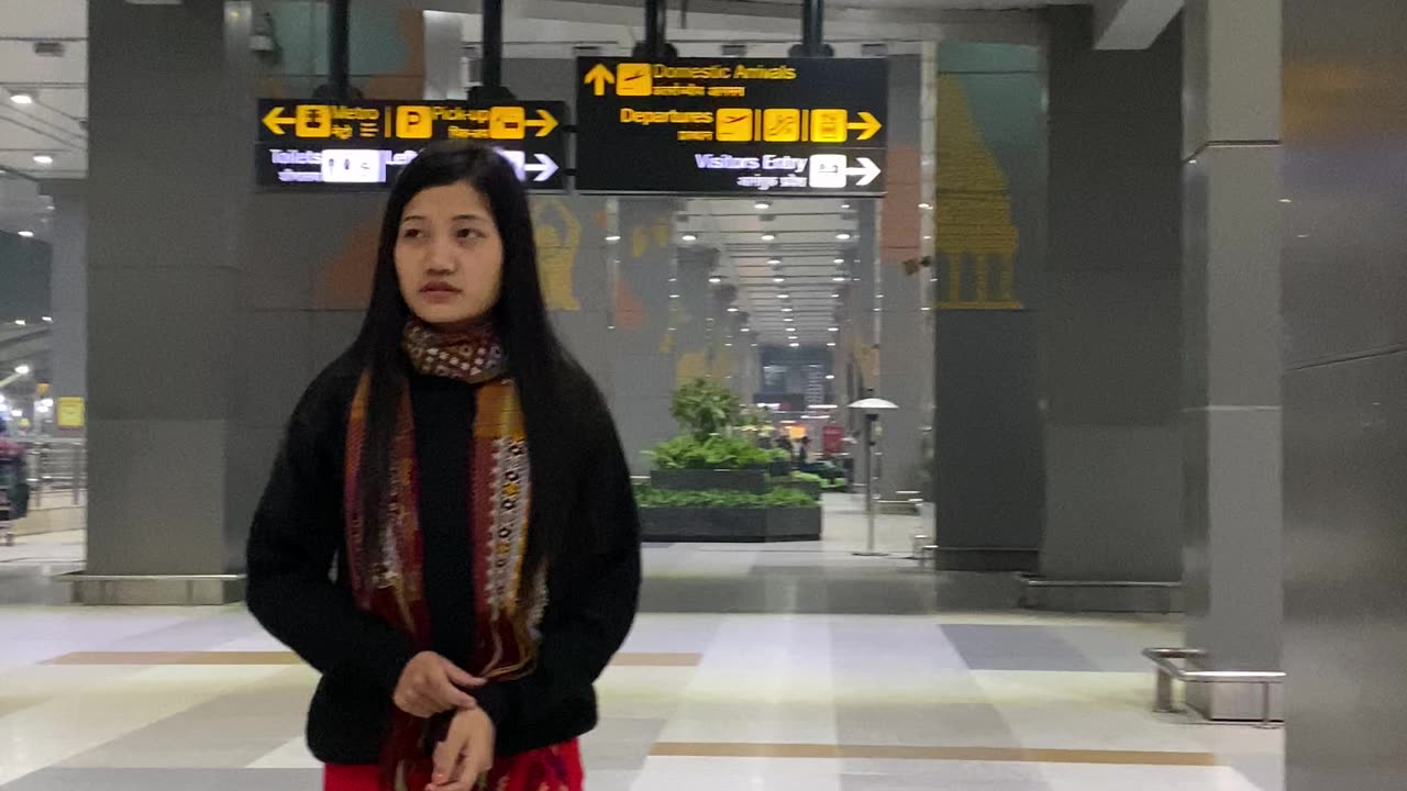 International Gandhi Airport Terminal 3 -New Delhi #foryou #ytshorts #viral #airport #zotung