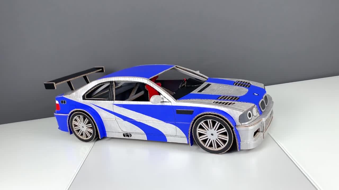 Making BMW M3 GTR Need For Speed