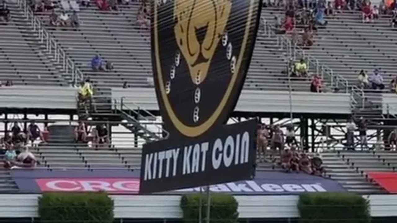 More from #KittyKatCoin at NASCAR and iRacing 😎