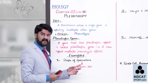 LEC#12 PLEOTROPY