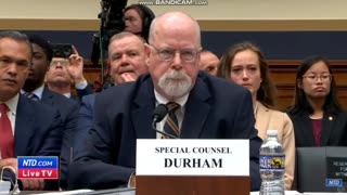 Special Counsel Durham Testifies to House Judiciary Committee on His Report