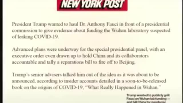 🔺Revelation About Trump, Fauci & the Deep State