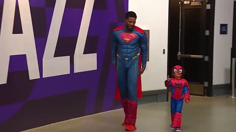 Malik Beasley and his son ♥🎃