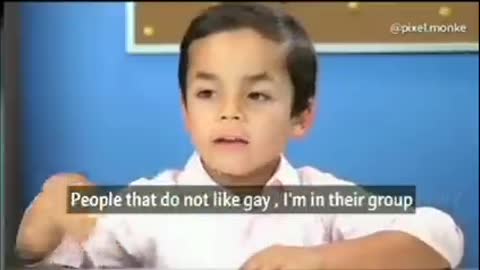 Rebel kid against gay