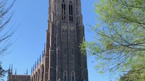 Carillon at Duke University Chapel at 5 p.m. every night