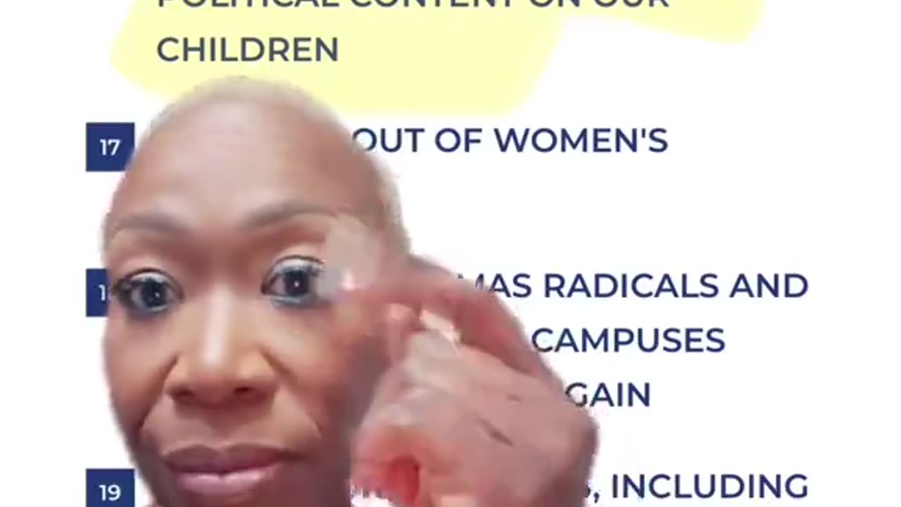 Joy Reid Accidentally Debunks The Democrats' Project 2025 Hoax