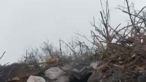 Russians Get Close to Ukrainian Trench Only to be Cut Down on the Doorstep(Must See)