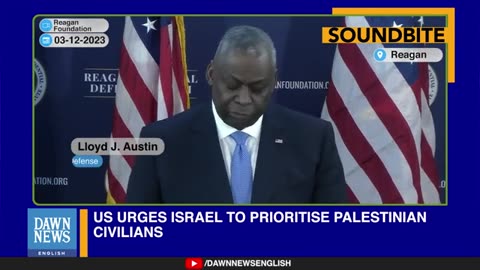 US Urges Israel To Prioritise Palestinian Civilians | Dawn News English