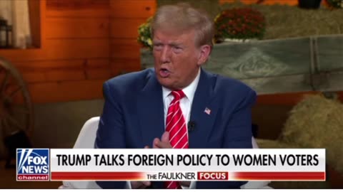 Trump: "Our military is great"