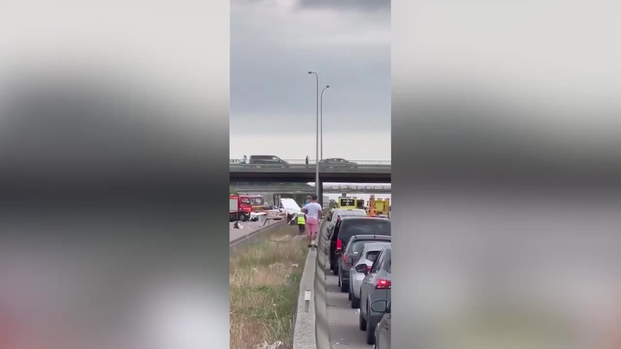 Tourist plane crashes onto highway in France, killing three