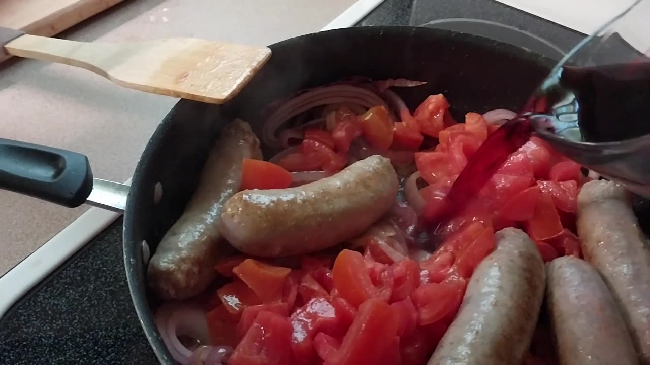 Sausage and Tomatoes