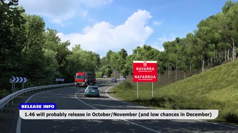 ETS2 Update 1.46 News - NEW Iberia DLC Signs (Spanish) | Next Update for Euro / American Truck Sims