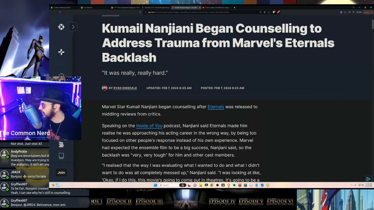 F*** The Superbowl! Deadpool 3 Trailer! The Morning Prep W/ The Common Nerd! Daily Pop Culture News!