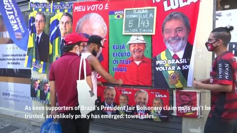 Brazil election merchandise a hit with shoppers