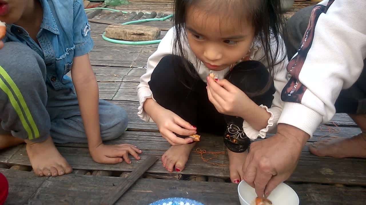 Grilled shrimp for baby - Cooking shrimp eating
