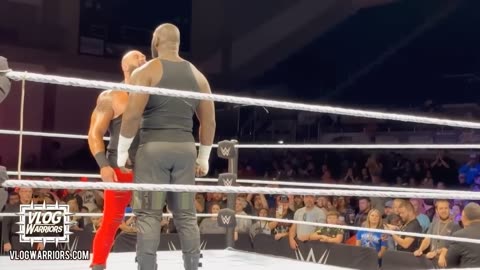 Wwe fight with 2 members