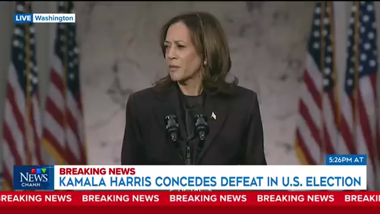 Kamala Harris _Best Speech ever heard her make! 👏 Concession.