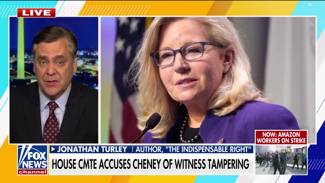 Jonathan Turley reacts to a Liz Cheney potential pardon