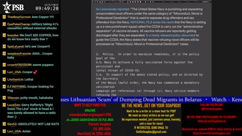 Patriots' Soapbox NEWS - LIVE 24/7! 2021-12-01 09:12