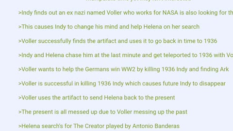 Indiana Jones 5 plot leaks