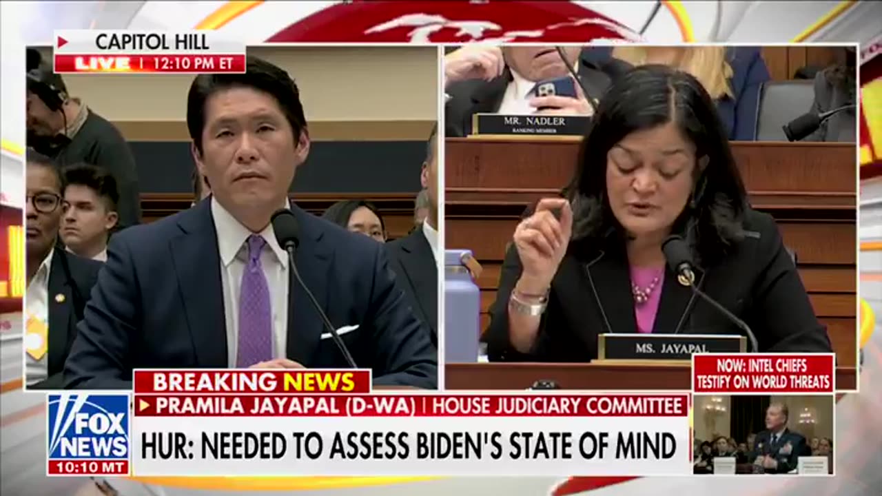 Rep. Pramila Jayapal Insists That Robert Hur 'Exonerated' Biden