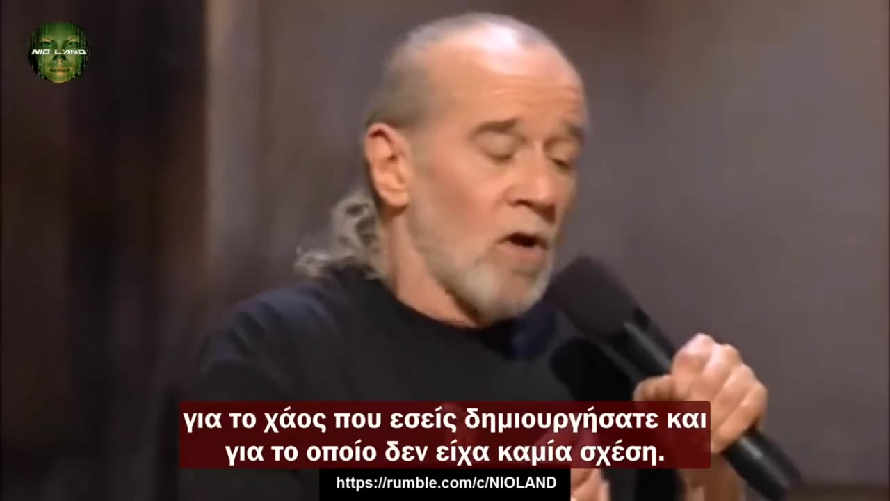 Ο εξαιρετικός κωμικός Τζορτζ Κάρλιν για τις εκλογές