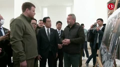 'I really feel great anger:' Japanese PM visits Bucha
