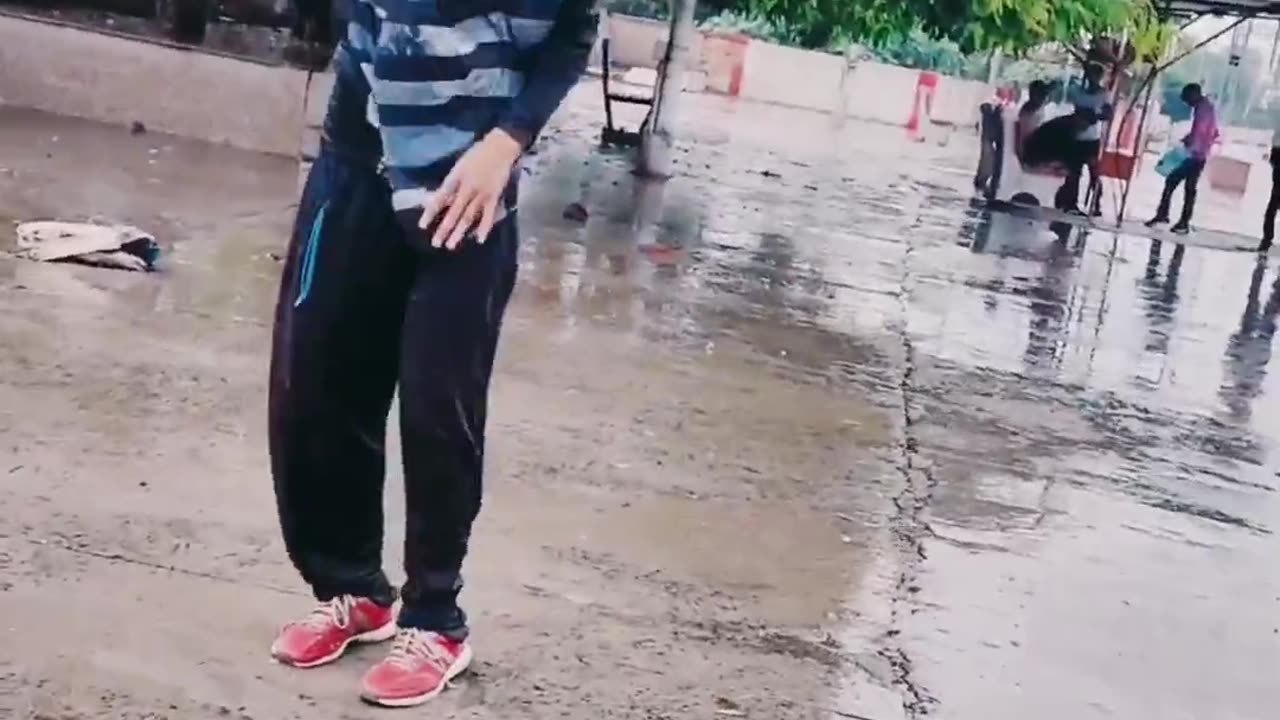 MJ In Rain
