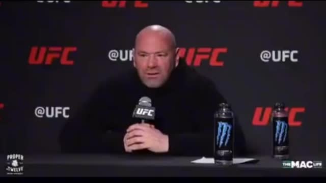 Dana white spitting facts 2022