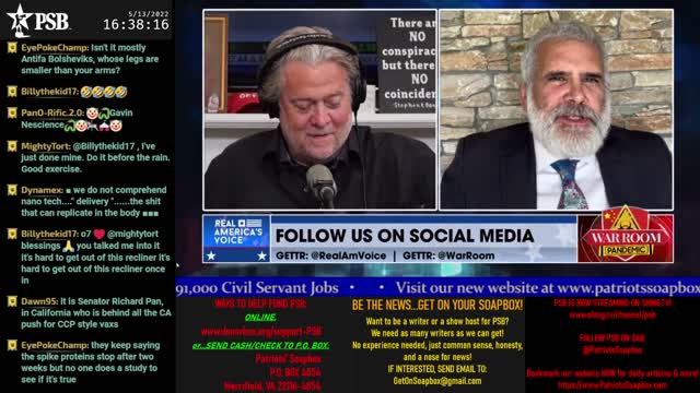 2022-05-13 15:00 EDT - The Common Sense Show: Patriot Line Friday with Derek, PATRIOTski & Glry Anon