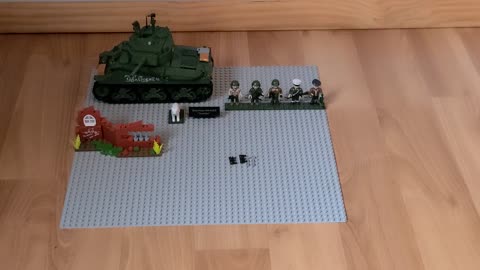 Cobi brick Tank, first video 2023