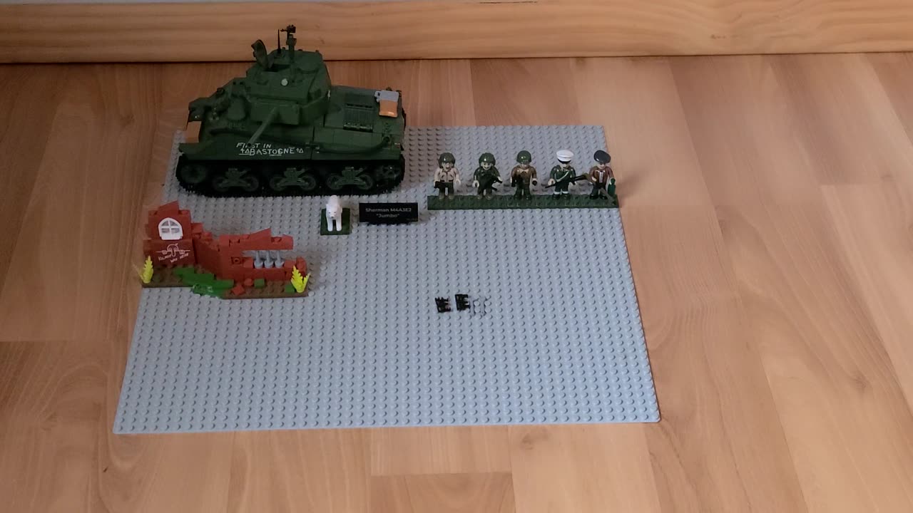 Cobi brick Tank, first video 2023