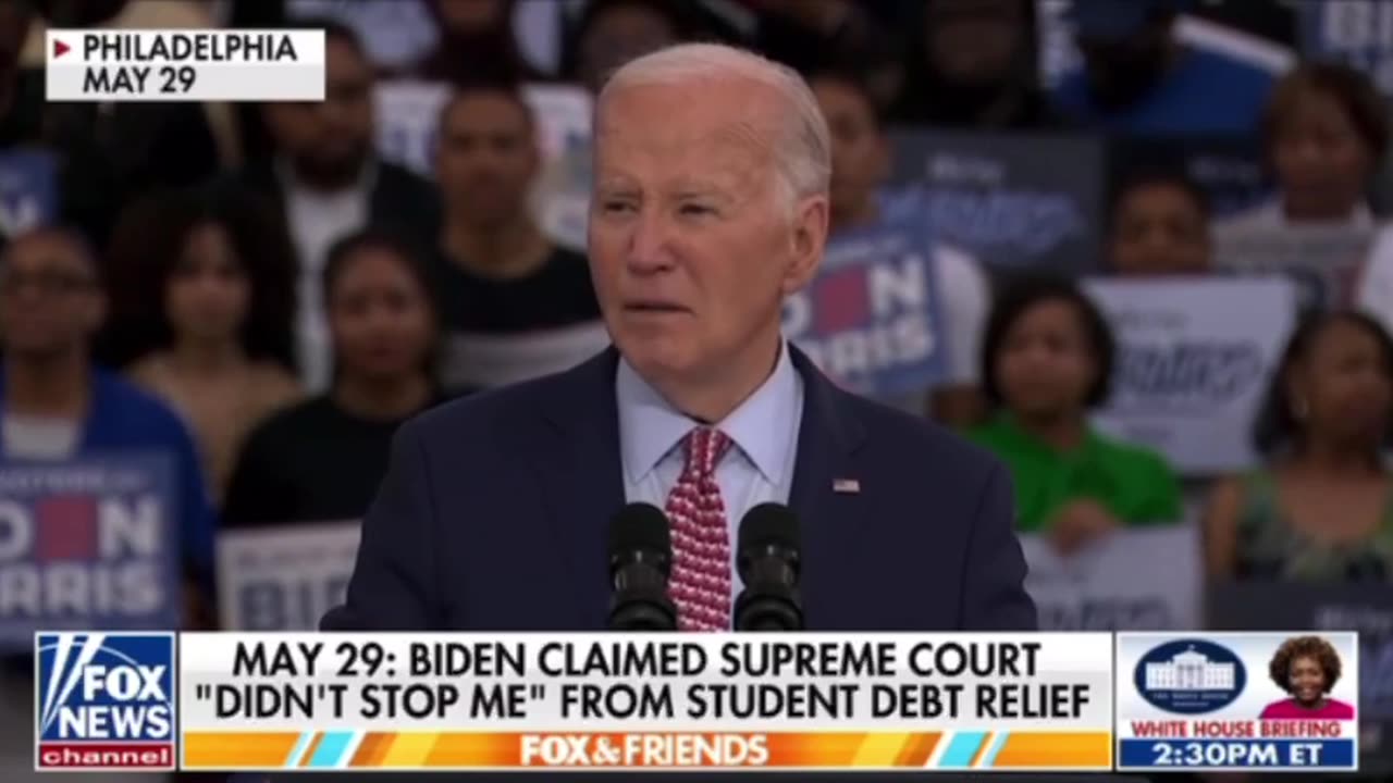 A desperate Joe Biden is lashing out