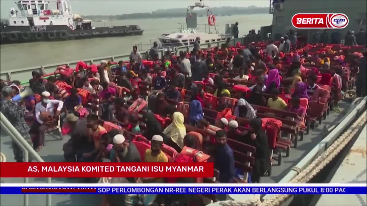 16 DIS 2021 BERITA PAGI – AS, MALAYSIA KOMITED TANGANI ISU MYANMAR