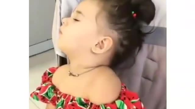Offended girl