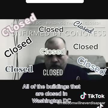 sleeping 😴 public .. " so why have half the buildings in DC been closed since lockdown? "🤔 ...