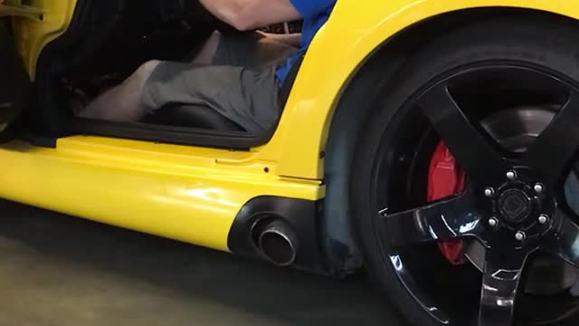 Start engine Dodge Viper SRT 10! #short #shorts