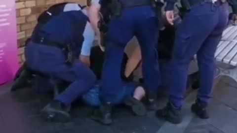 NSW Bankstown - Pig Cops cowardice, Ignorance, Assault