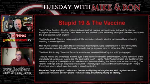 Ron Partain w Mike King The Two Faces of Donald Trump! - 11-19-24